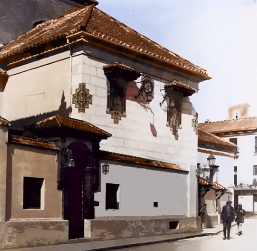 gaudentes_spe's tweet photo. En 1927 la antigua capilla de la Virgen de los Dolores fue demolida por lo que la Archicofradía de la Esperanza labró una capilla en el exterior junto a la suya que se mantuvo hasta 1992, año en que se comenzó a realizar la que conocemos actualmente #cofradiasmlg https://t.co/vxaWpkD8Pt