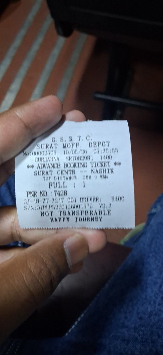 FinisherPiyush's tweet photo. @OfficialGsrtc Writing regarding bus number GJ 18 Z 3217, Operates from Surat Central Bus Station to Nasik Mahamarg Bus Station. We reserved our seat for comfortable journey. Here are no meaning of reservation. People are standing on our head. Please take appropriate action. https://t.co/qD4G3QXRLK