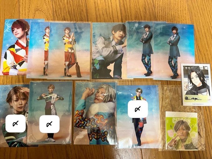 ___rkpn___'s tweet photo. 【交換】エーステ ブロマイド スクエアカード

譲:
アップ:咲也、綴、シトロン
全身:咲也、綴
スクエア→シトロン
求:
ブロマイド→真澄全身、一成アップ
スクエア→幸(自撮り)、椋

5/10大阪マチネ観劇予定です。
お気軽に声がけください！ https://t.co/AjmTRzGnrW