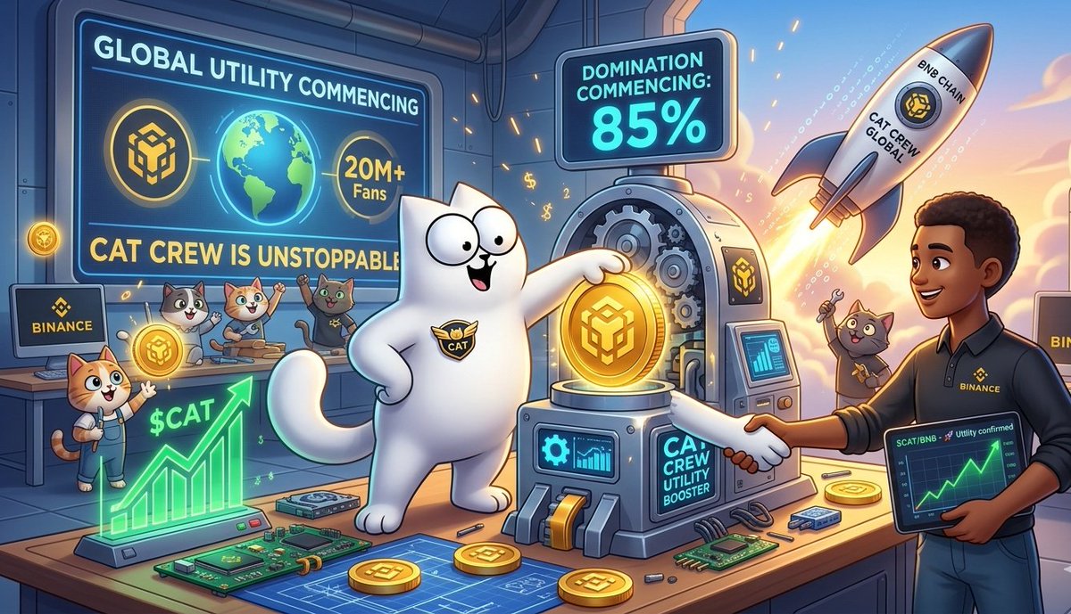 blyassine295's tweet photo. The #CatCrew is here ๐พ With the massive community and the utility behind $CAT, itโs only a matter of time before we dominate the BNB Chain. Keep an eye on us, binance ๐
#CAT #SimonsCat #Binance https://t.co/pXVepLClic