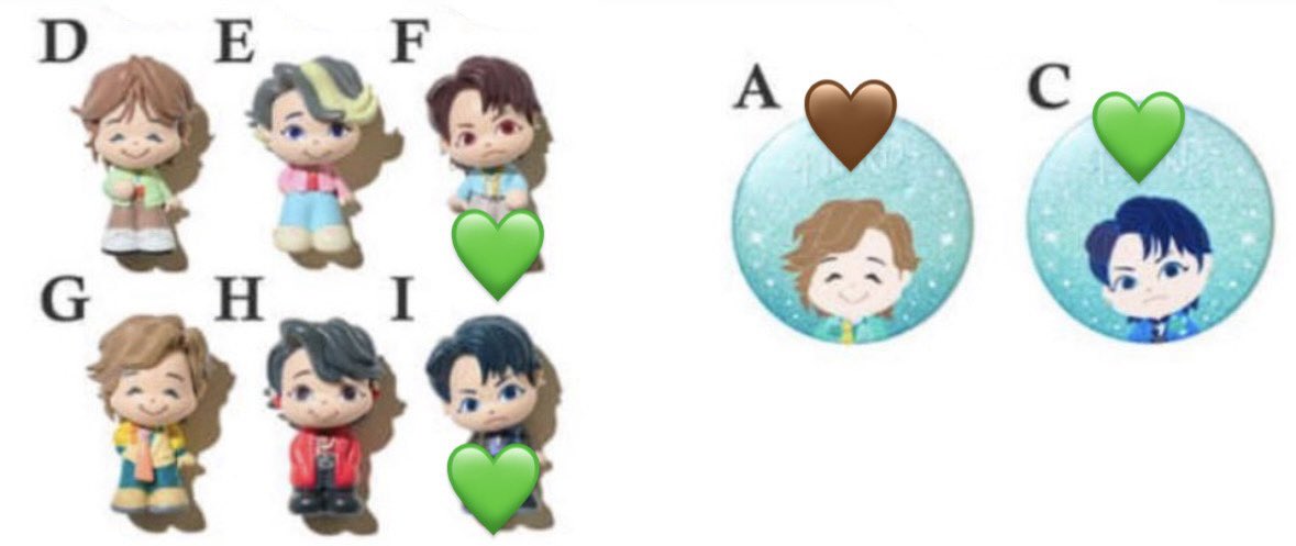 Mrs. GREEN APPLEガチャ(FJORD)の交換希望です🍏 譲：🤎 求：💚 お気軽