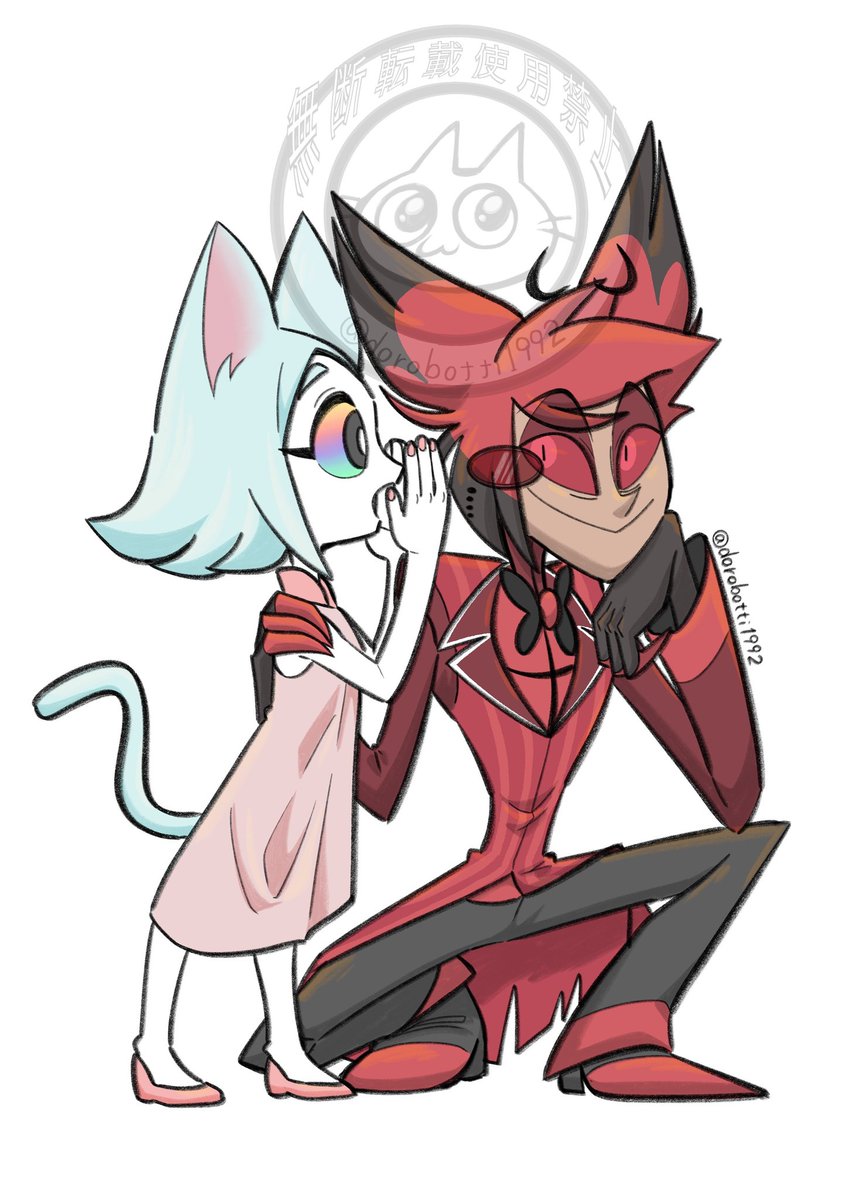 dorobotti1992's tweet photo. 内緒話
#HazbinHotel
#HazbinHotelAlastor
#hzbn夢 https://t.co/M2jgNrhl4o