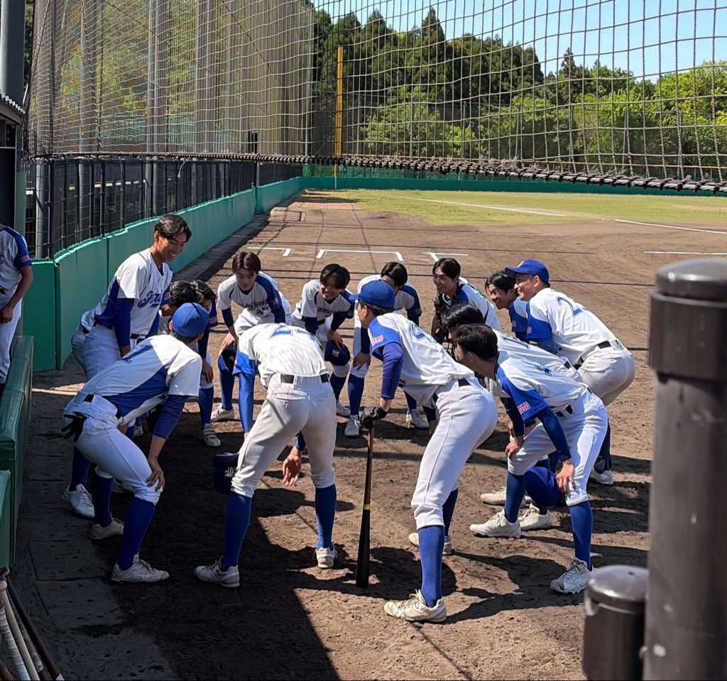 kpu_baseball's tweet photo. 【春季リーグ 第6節 2回戦】
vs滋賀県立大学 
まもなくプレーボールです⚾️
応援のほどよろしくお願い致します🔥🔥 https://t.co/s9s3cX5CcX