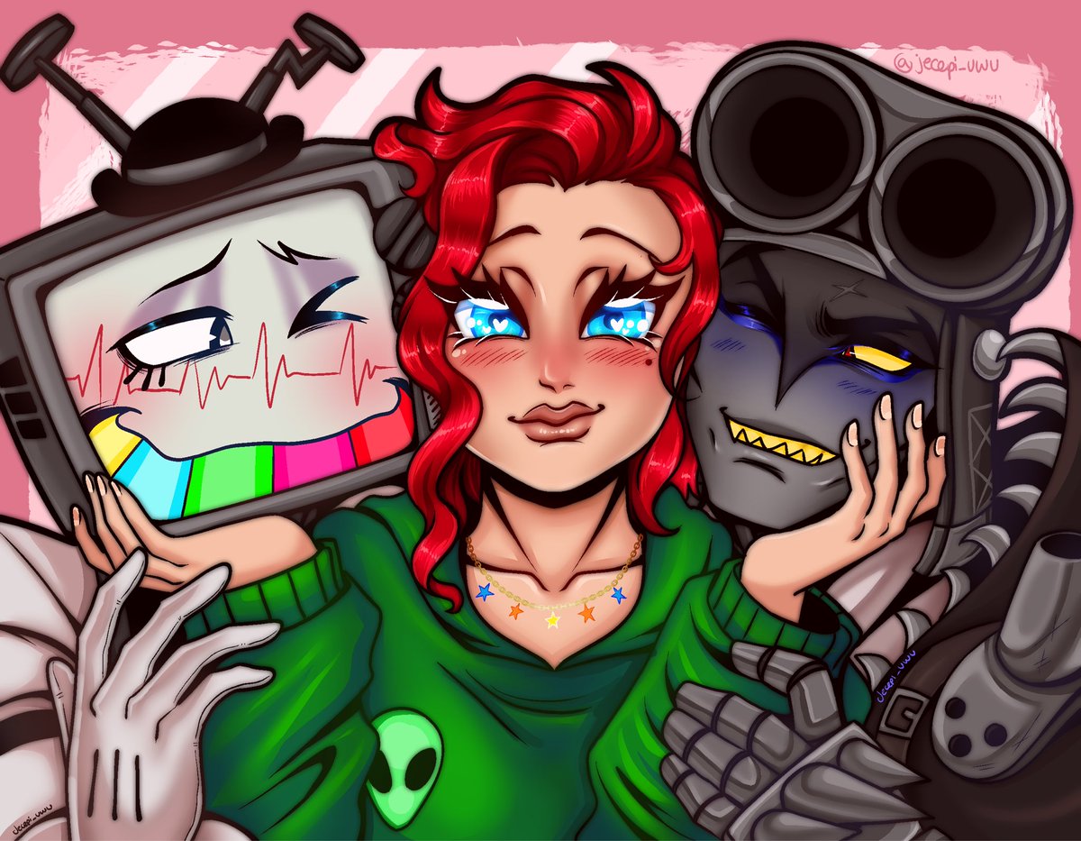 jecepi_uwu's tweet photo. Commission for @TictacN7 ! Thank you so much for your support!! I love drawing the bois uwu especially with sonas/ocs ❤️✨ #mrpuzzles #mrwpnz #commission #smg4 #callingallvillians https://t.co/nI2OnFYzE0