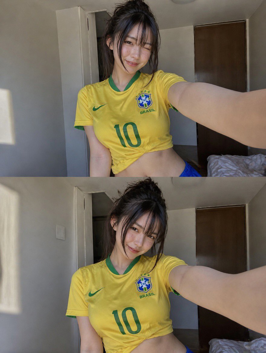 ブラジルと日本のハーフは反則レベル 🇧🇷🇯🇵 https://t.co/d8QMCb1a6k