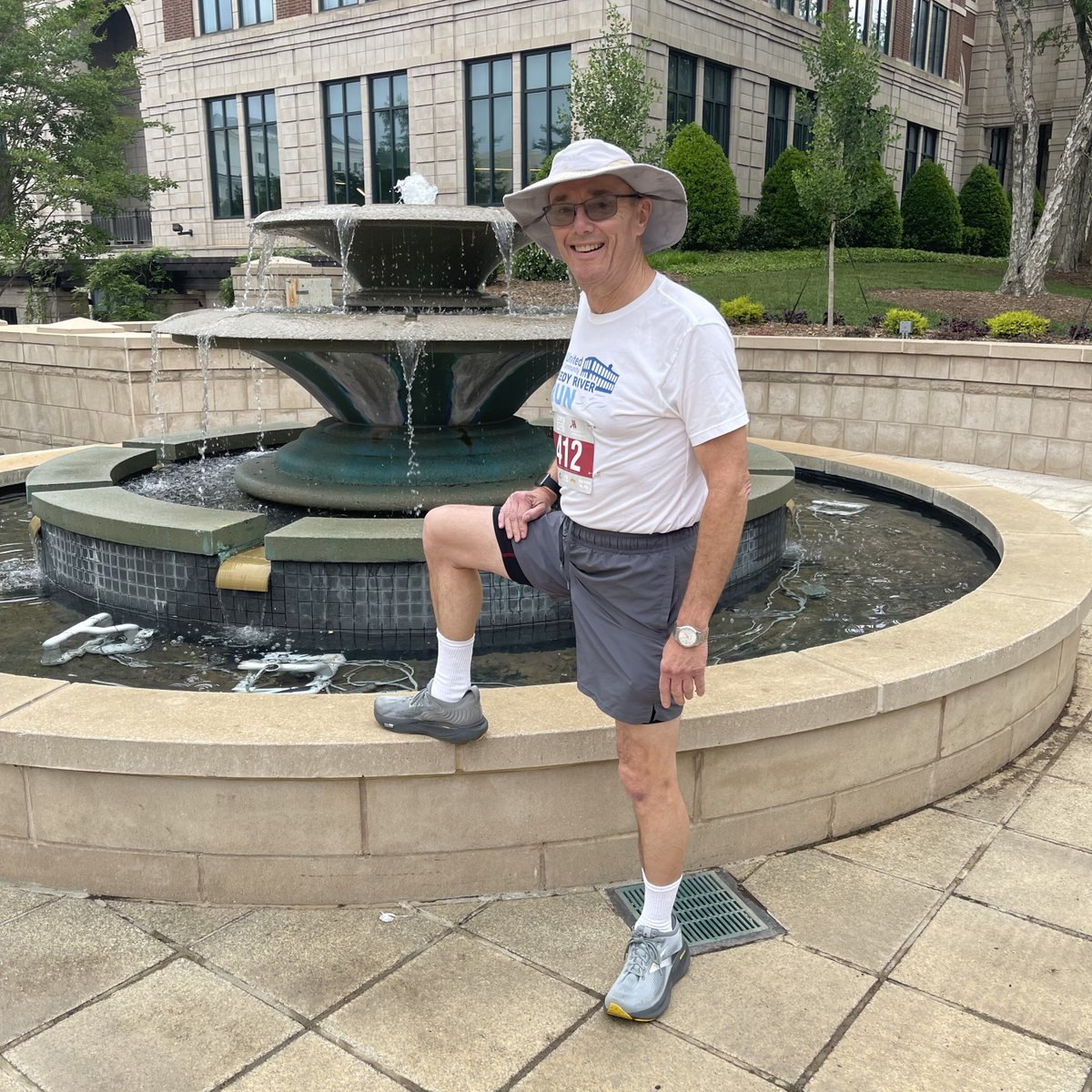 BillMcAbee2's tweet photo. This morning I ran the Love Where You Live 10k in Spartanburg, SC. It featured a long climb up from the lake at Duncan Park to the Mary Black Trail. I finished with a time of 1:04:08.41 and a pace of 10:19. This was good enough for four place in my age group. https://t.co/ISMVuFQjHb