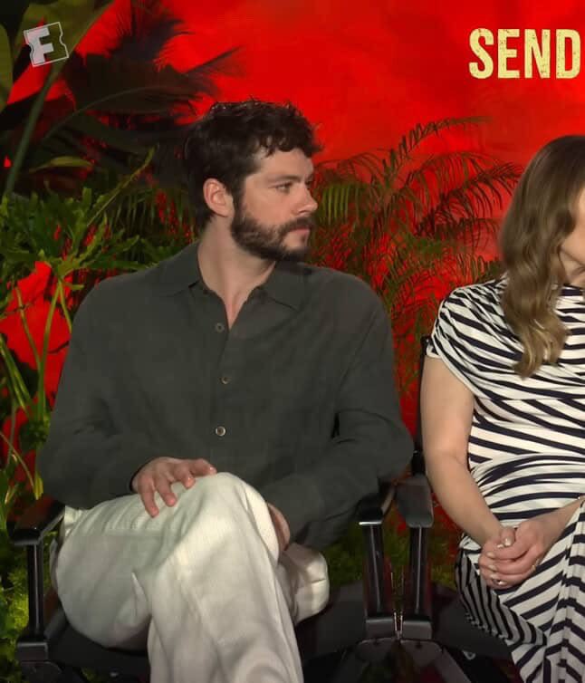 jmncisms's tweet photo. dylan o’brien’s best looks during the send help press tour. he’s such a snack https://t.co/UDdxffrb4L