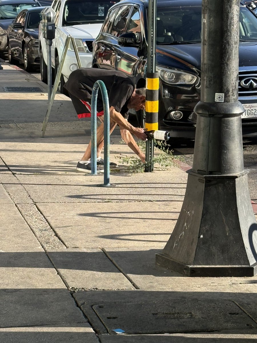 rickyguthridge's tweet photo. Another crazy homeless person spotted under Katie Hobbs leadership 

Arizona has had enough 

Elect bear down biggs and chase ballots to get him in https://t.co/GmnYL8bbs4