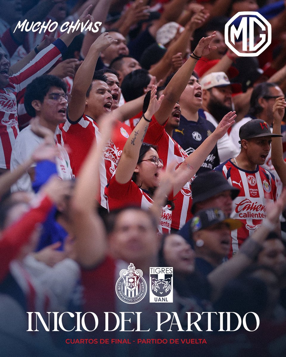 Chivas's tweet photo. 🇦🇹 ¡ARRANCAAAAAAA EL PARTIDO EN LA CASA DE LOS MEXICANOS! 🇦🇹

¡ESTAMOS JUNTOS HASTA EL FINAL Y VAMOS POR LA VOLTERETA, CABRONES! 🐐

📺 Sigue el partido EN VIVO por la señal de @PrimeVideoMX 👉 https://t.co/ot0ZcuQABs https://t.co/ygFg1SezfN