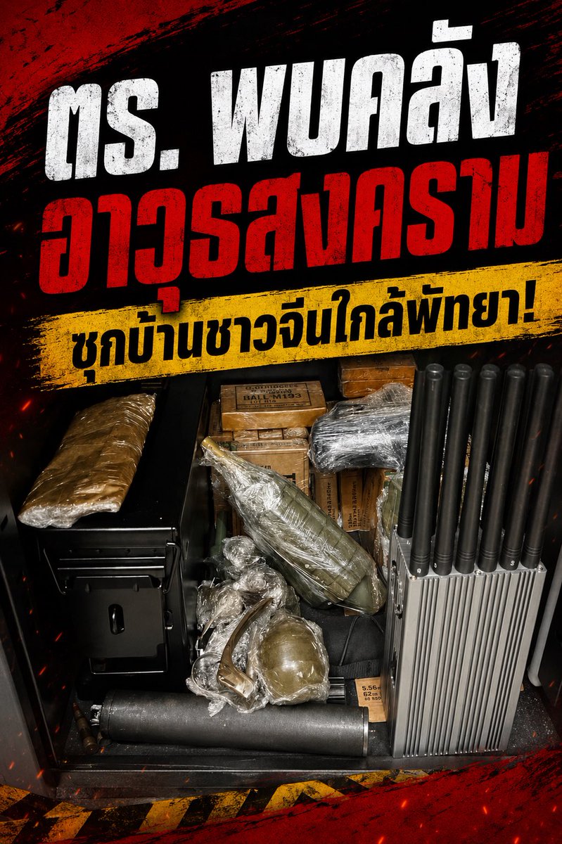 “คลังแสงอาวุธย่อย ๆ” ในมือ “คนจีน” เข้าเมืองแบบมีพิรุธ? ฟรีวีซ่า, บัตรสีชมพู, ซื้ออาวุธจากเจ้าหน้าที่?

Suthichai Live 8.15 น.
