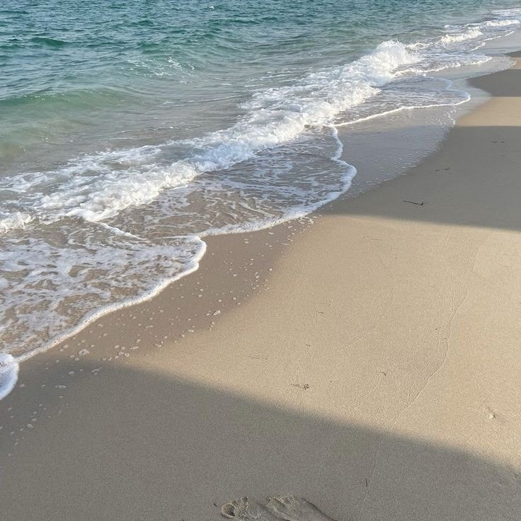 Sound of the waves.