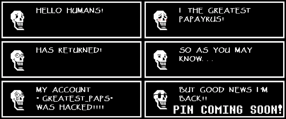 THE GREATEST PAPYRUS! tweet media
