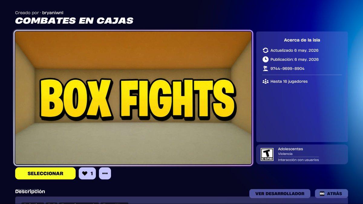 bryxzfv's tweet photo. Gente vayan a jugar mi nuevo mapa de 1v1 y Box Fights si pueden darle fav me apoyan bastante🫡🐐 https://t.co/IN5MAWFa1C