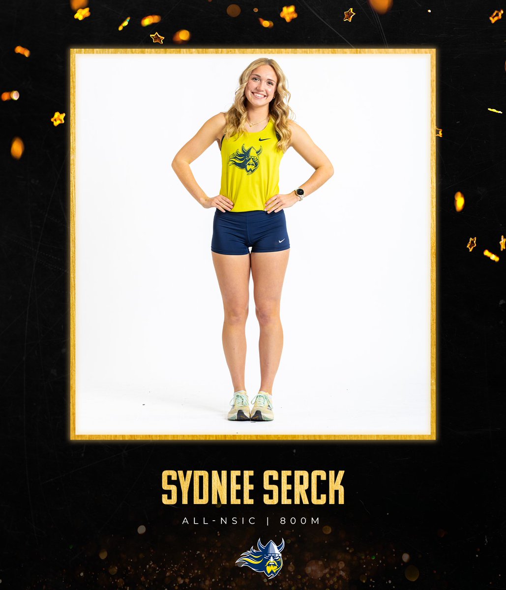 AugustanaTrack's tweet photo. SYDNEE SERCK IS AN ALL-NSIC HONOREE!!

#BuildingChampions⚔️ https://t.co/hPiRAW5w2M