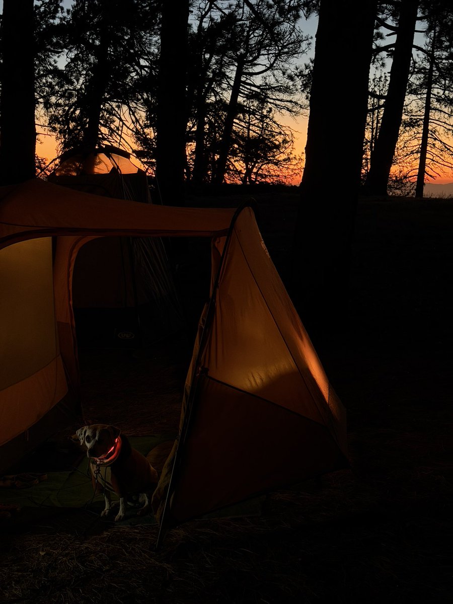 TOPHEAVY19's tweet photo. First night and morning #camping at Table Mountain in the #AngelesNationalForest #chilaquiles #breakfast #greatview #hammock https://t.co/J4ohFT6L5i