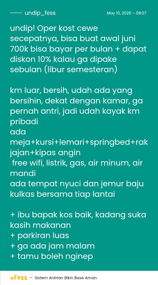 UNDIP MENFESS tweet media