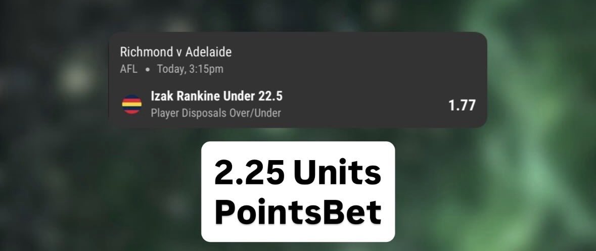 TempoPicks's tweet photo. 🏉 AFL PLAYS

#afl #afltips #afltigerscrows https://t.co/p9NaPY31om
