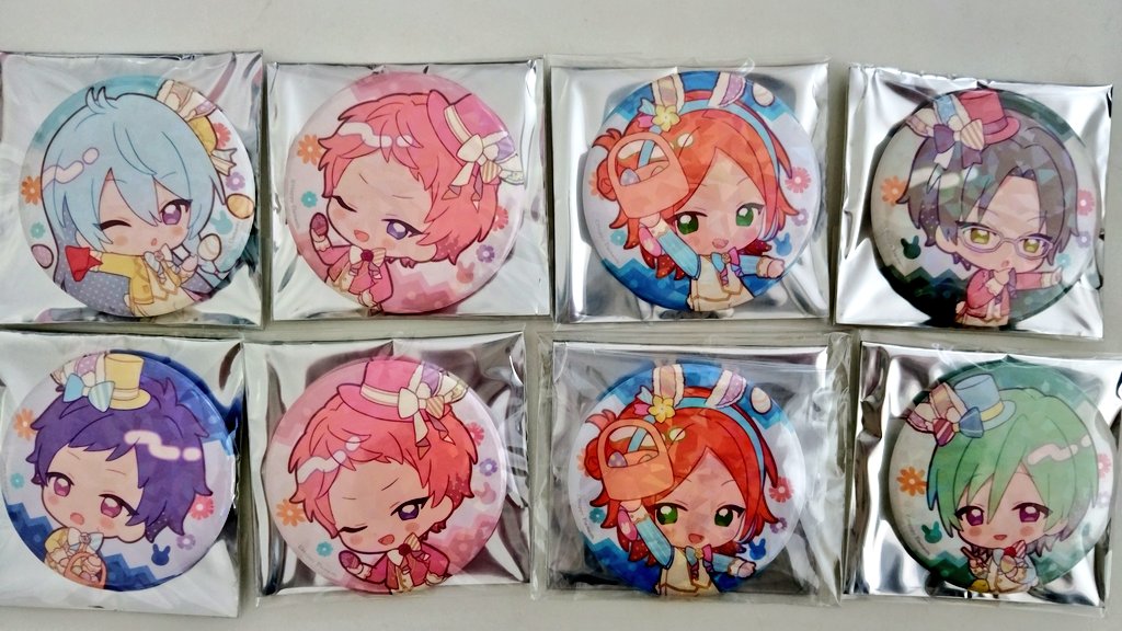 az8azuki's tweet photo. 【交換】あんスタ アニカフェ あんさんぶるスターズ

〈所持〉スバル  光  渉  弓弦  ゆうた  敬人  巽

〈希望〉コロッタ→なずな
缶バッジ→真緒  みか  なずな  零  薫  夏目  ジュン  一彩  燐音 

名古屋手渡し(平日夜のみ)
または郵送でお願いします https://t.co/gdxB3NpHn5