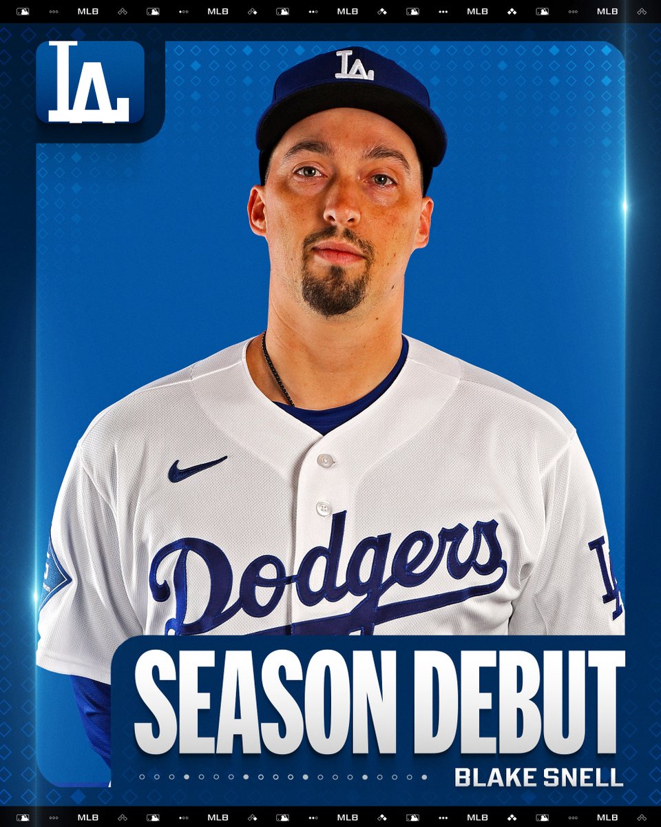 Blake Snell is back on the mound for the <a href="/Dodgers/">Los Angeles Dodgers</a>!