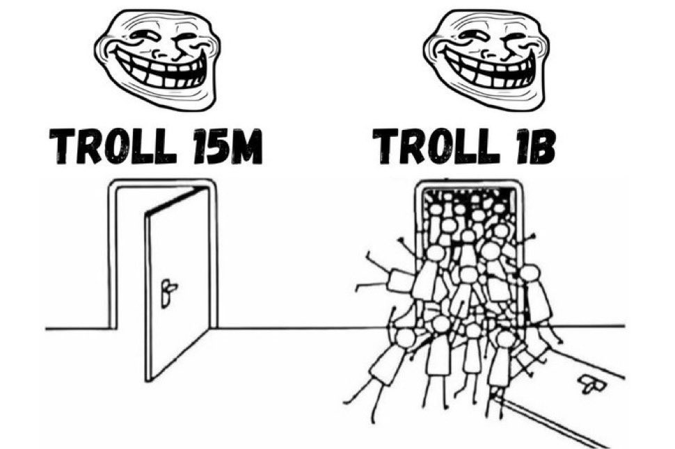 One of the biggest mistakes I think many of you will probably make in your life

Is that you saw PEPE And TROLL

And you DIDNT BUY EITHER.

Soon, Im confident $TROLL is gonna do what Pepe did last wave, but on Solana. Im confident it is THE ONLY Solana memecoin that can justify