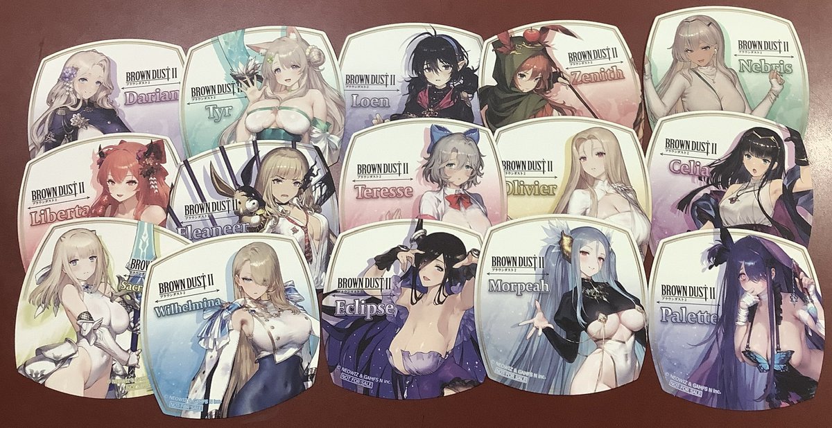 📢「ブラウンダスト2」ノベルティ付きドリンク販売🐰 🩹当店では