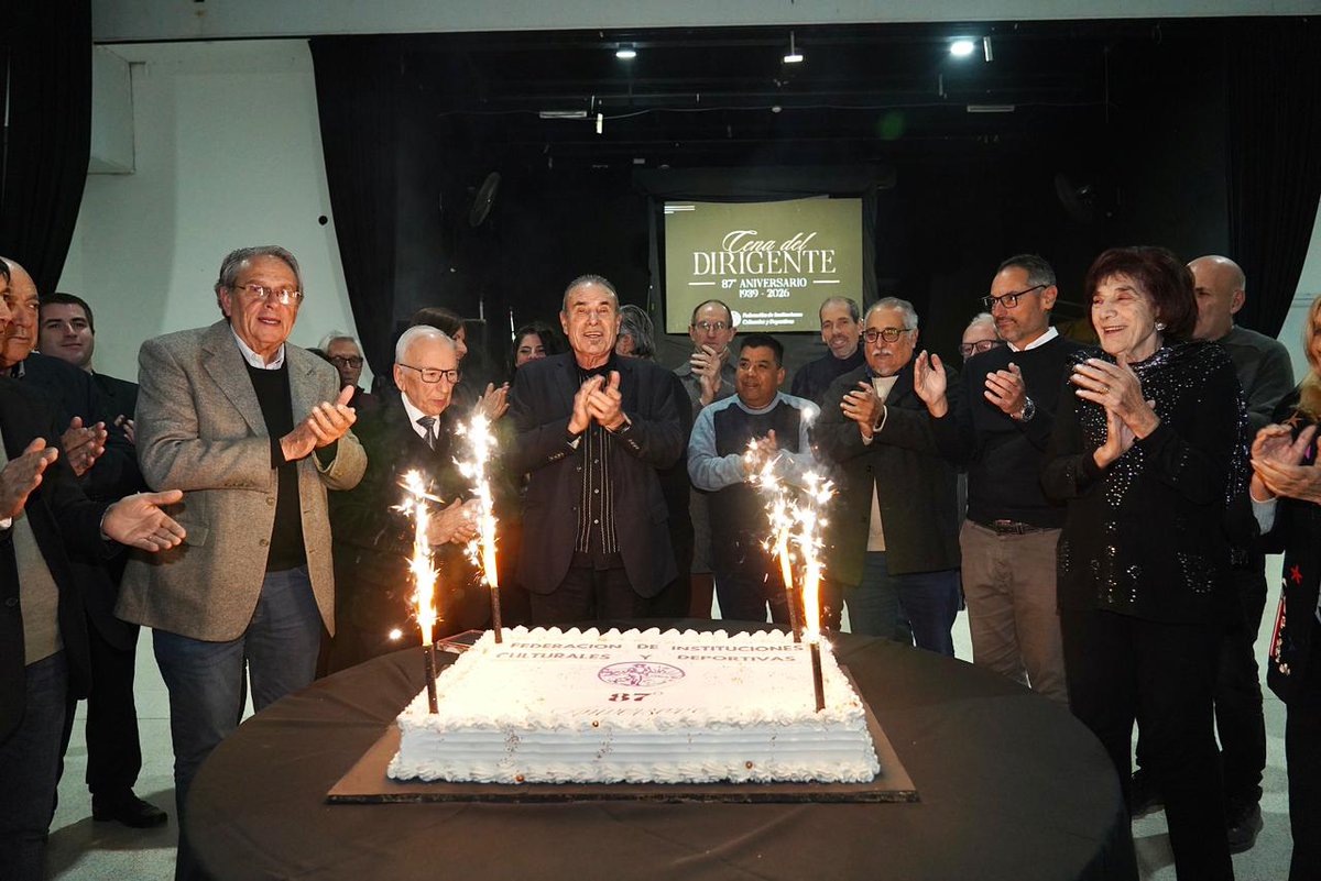 Gran encuentro anual de la Federación de Instituciones Culturales y Deportivas. Un espacio fundamental para fortalecer el lazo con las entidades que día a día sostienen el tejido social de nuestra comunidad. ¡Sigamos trabajando juntos! 🤝🇦🇷
<a href="/FeCulDep/">Federación de Instituciones Culturales y Deportiva</a>