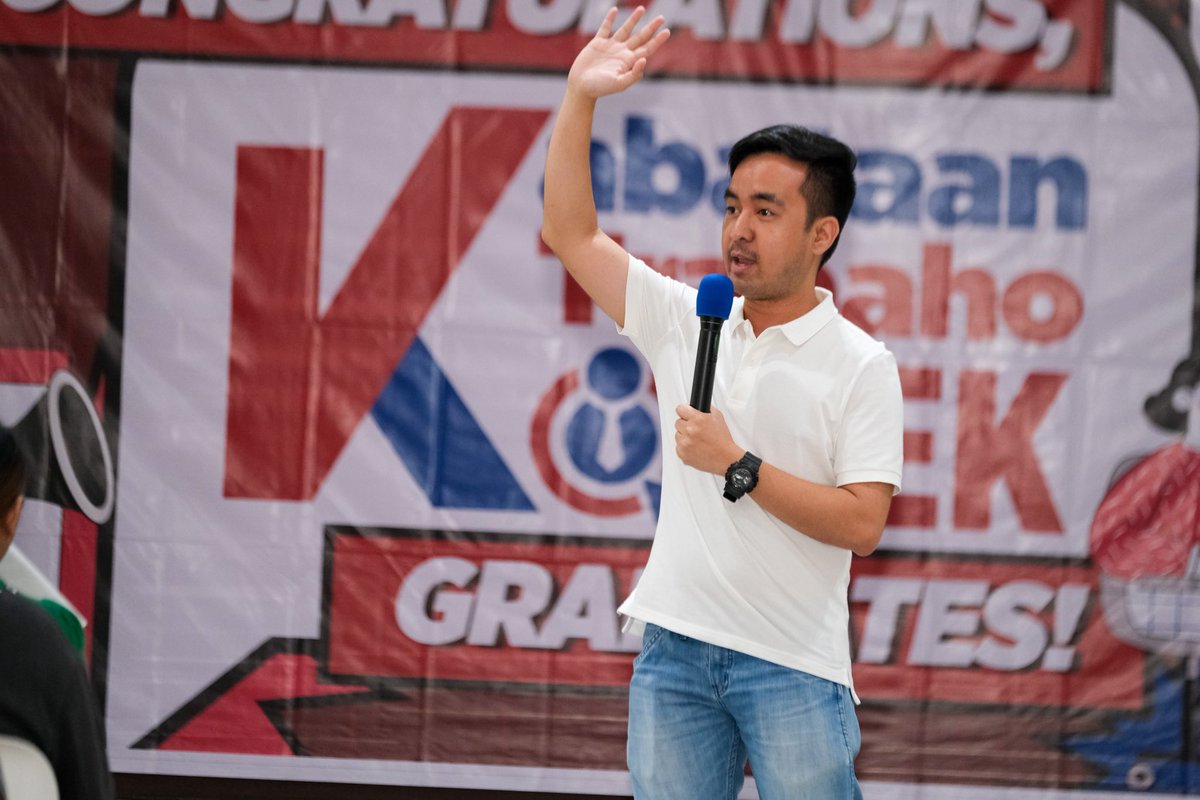 MarkkkAngelo's tweet photo. Proud to be part of this program! Grateful for the chance to lead them. Pang-3rd batch na tayo at patuloy tayong nagiging tulay sa pagkamit ng pangarap at bagong opportunity ng isang kabataan. Lagi’t lagi, para sa kabataan! 🚀💯
#KabataanTrabahoKonek https://t.co/QfBBw3wWaW