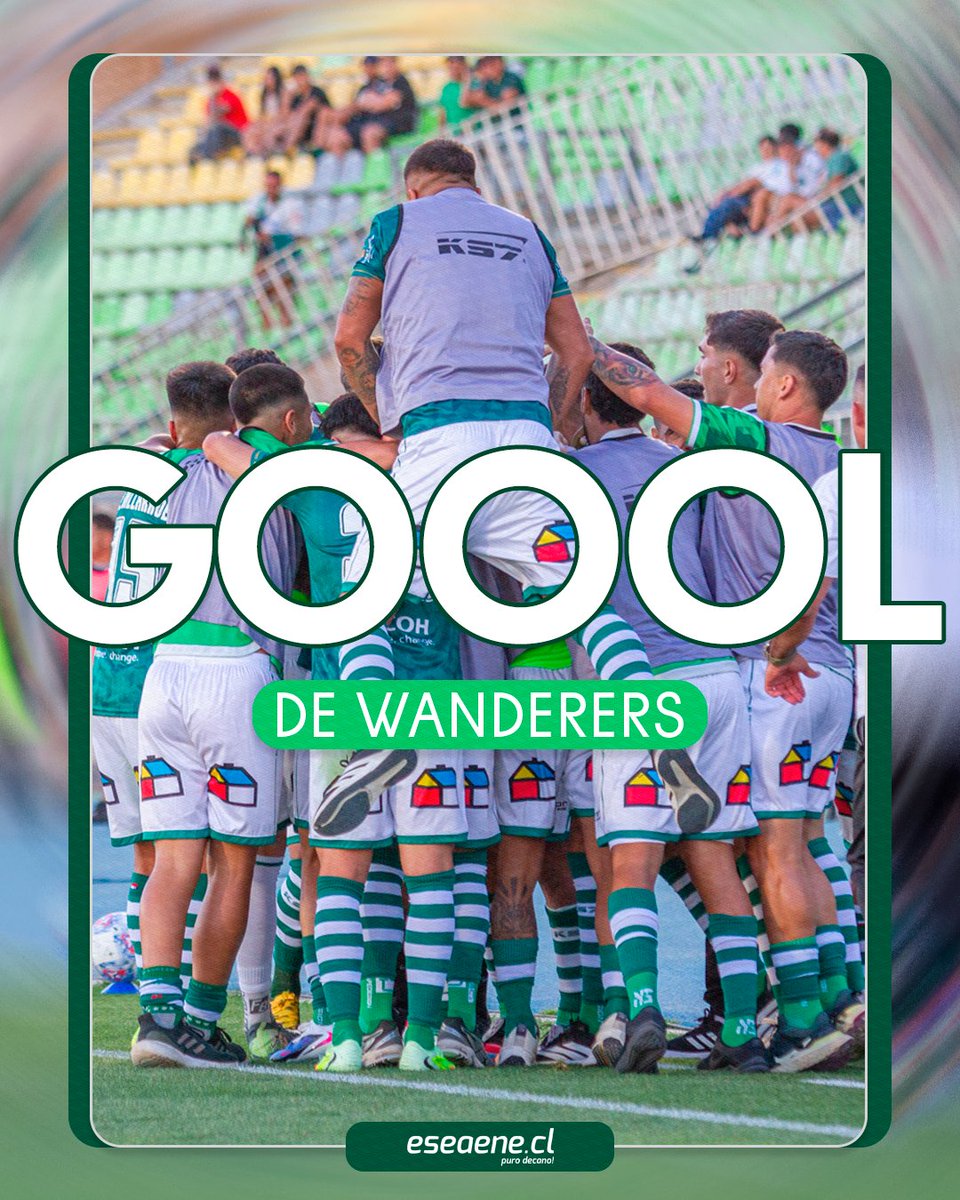 eseaenecl's tweet photo. 15' ST: GOOOOOOOOOOOOLLLLL DE SANTIAGO WANDERERS DE VALPARAÍSO. MARCOS CAMARDA DE GLOBITO. EXTRAORDINARIO PASE DE CRISTÓBAL PONCE |SW 3-1 CBL| #SWvsCBL #SW2026 #VolveremoSW. https://t.co/OA5S1XRnfx