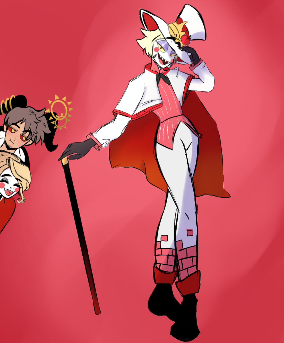 I wanted to draw a picture of Lucifer from my alternate universe story, "What if Lucifer had fallen in love with Adam instead of Lilith?" My fanfic is called "The First Sin" on Ao3. And Adam and Charlie watching him from afar 🤭
#AdamsApple #HazbinHotel #ルシアダ