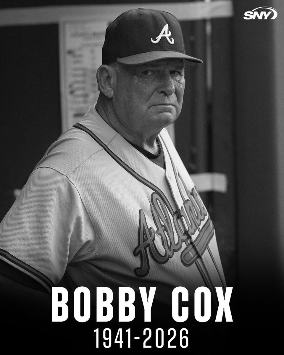 A Good man, a good manager, a more than fair person, a leader and I respected the heck out of him. God bless the family, friends &amp; loved ones of Bobby Cox. A legend.