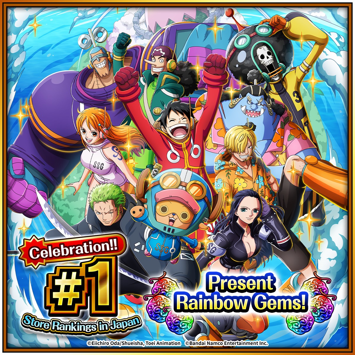 ONE PIECE Treasure Cruise tweet media