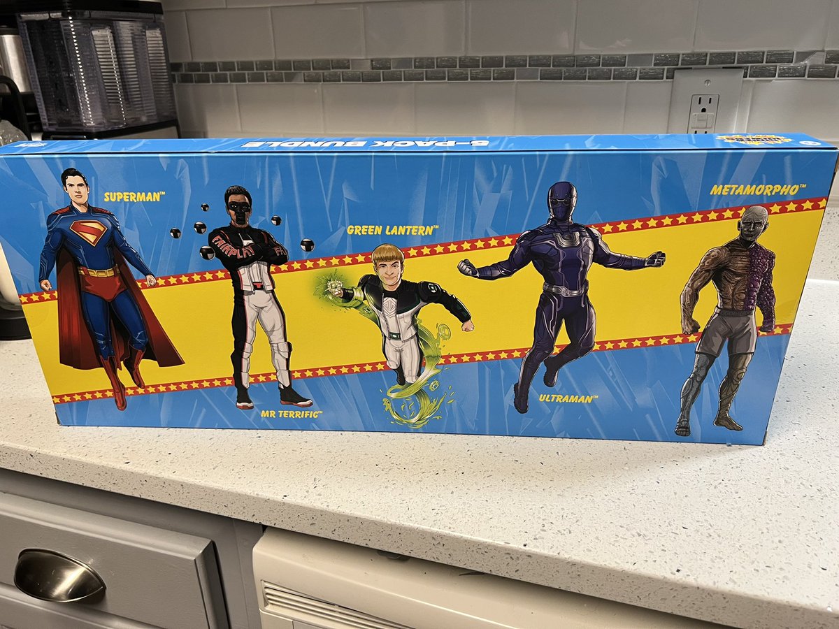 Toyhuntersholl2's tweet photo. Ross find for the night!! Super Powers Superman Set!! Been eying this set for a while and just stumbled across it and so glad to have it in our collection.

This box set will stay just like this!

#superpowers #superman #rossdressforless #mcfarlanesuperpowers #mcfarlanetoys https://t.co/2cMpDzYTfW