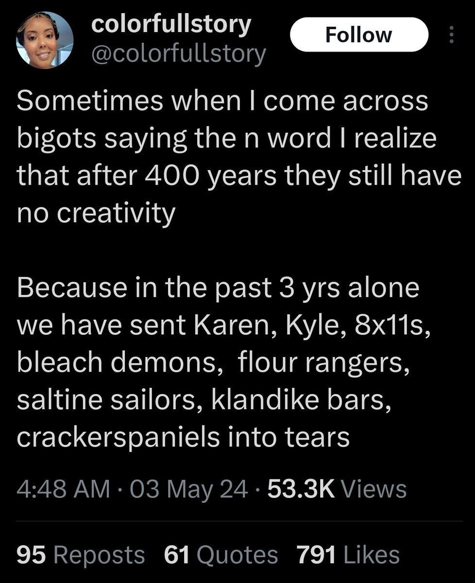 Insane Cope tweet media