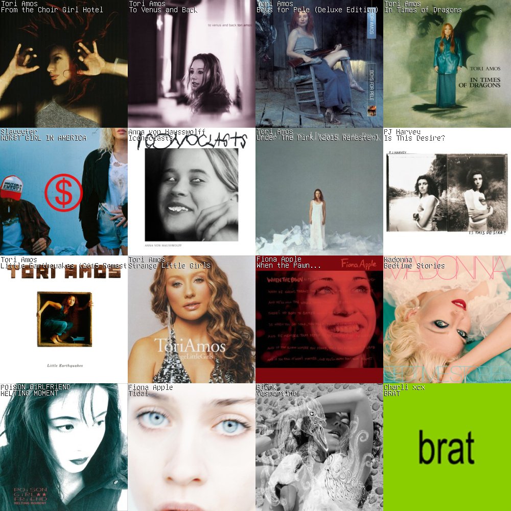 semaninha em tori amos mania