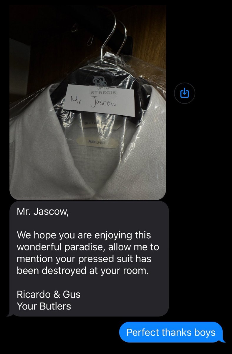 Why is this text from the hotel butler in Mexico the funniest thing ever