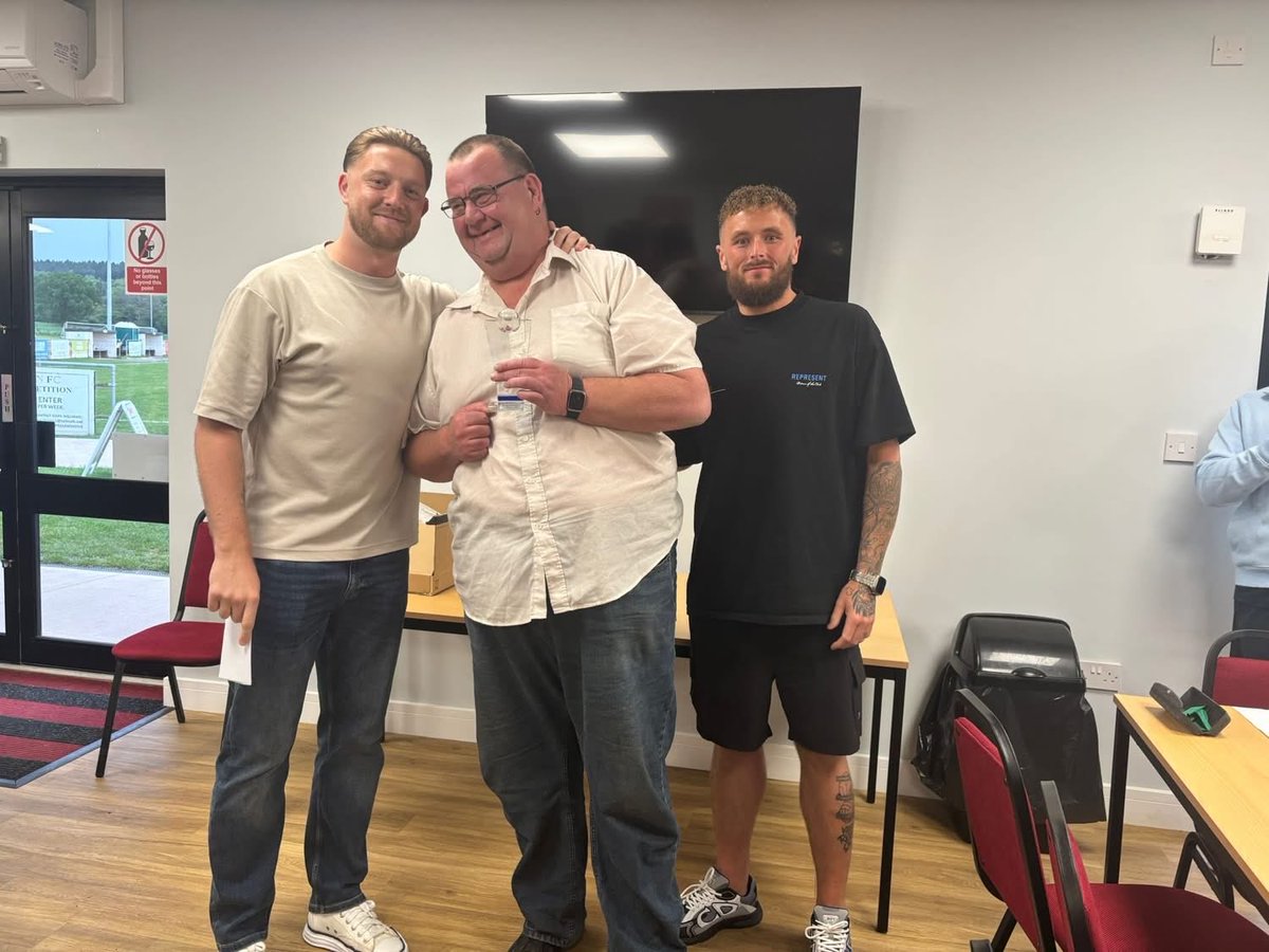 Got voted clubman of the year thanks everyone up the Romans 🔴⚫️🔴⚫️