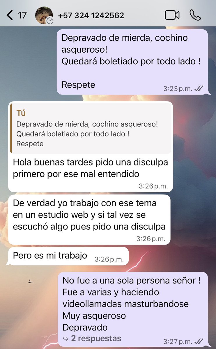 Manugarc05's tweet photo. DENUNCIA ACOSO SEXUAL 😡
HACE UNAS HORAS EN UN GRUPO TEUSAQUILLO, UN INDIVIDUO AGARRÓ VARIOS NÚMEROS DE PERSONAS QUE VENDEN EMPRENDIMIENTOS Y COMENZÓ A ENVIARLES AUDIOS, GIMIENDO Y MASTURBÁNDOSE, TAMBIÉN ALGUNAS CHICAS LES HIZO VIDEO LLAMADAS‼️😡 Asqueroso !! Deprabado https://t.co/SZGd3tXRmY