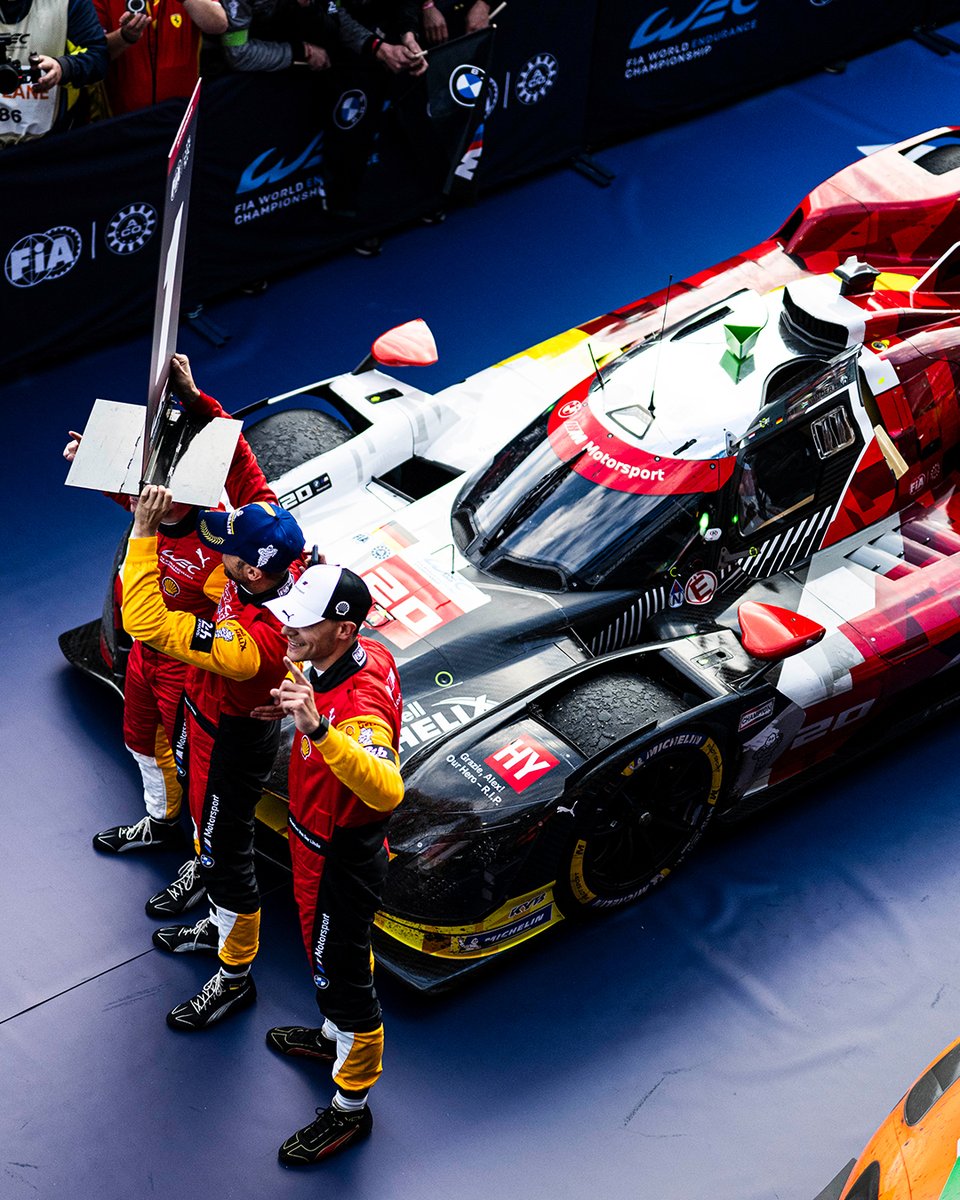 FIAWEC's tweet photo. Today belongs to BMW and Team WRT! 🙌🇧🇪

Pulling off a 1-2 in front of the home crowd for your maiden Hypercar win is a hard one to beat!

#WEC #6HSpa #BMWM https://t.co/ekqeZBTbsZ