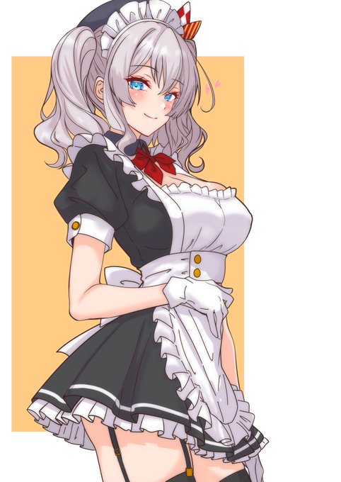 メイドの日ですか、では鹿島に何なりとお申し付けください 💕 
