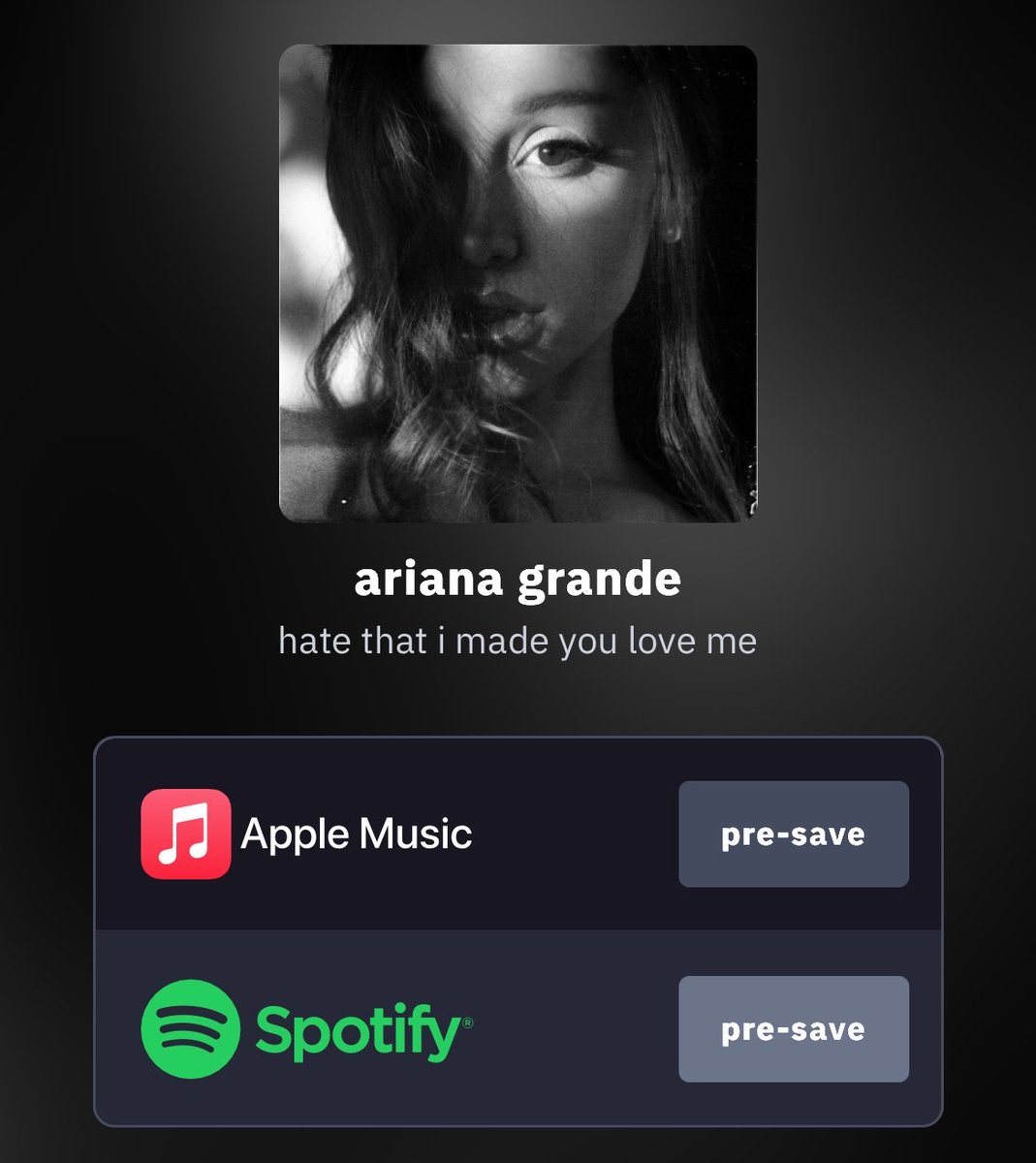 Info Ariana tweet media