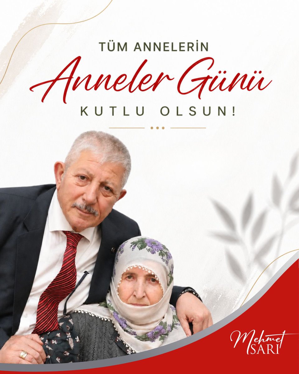 mehmetsaritc's tweet photo. Başta rahmetli annem olmak üzere, sevgi, emek ve fedakarlıklarıyla hayatımıza yön veren tüm anneleri saygı ve rahmetle anıyor; varlıklarıyla aileyi, toplumu ve geleceği şekillendiren tüm annelerin Anneler Günü’nü en içten dileklerimle kutluyorum. https://t.co/dwPFuNOplp