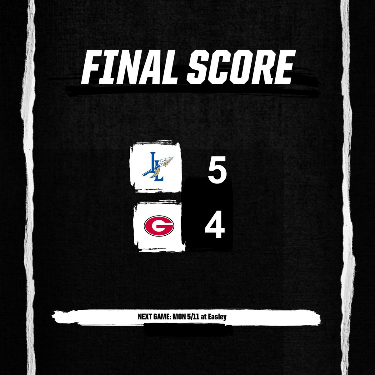 GVLHSBaseball's tweet photo. Lost a heartbreaker today. But we’re not done yet. At Easley Monday! https://t.co/M0Lf3nOTxr