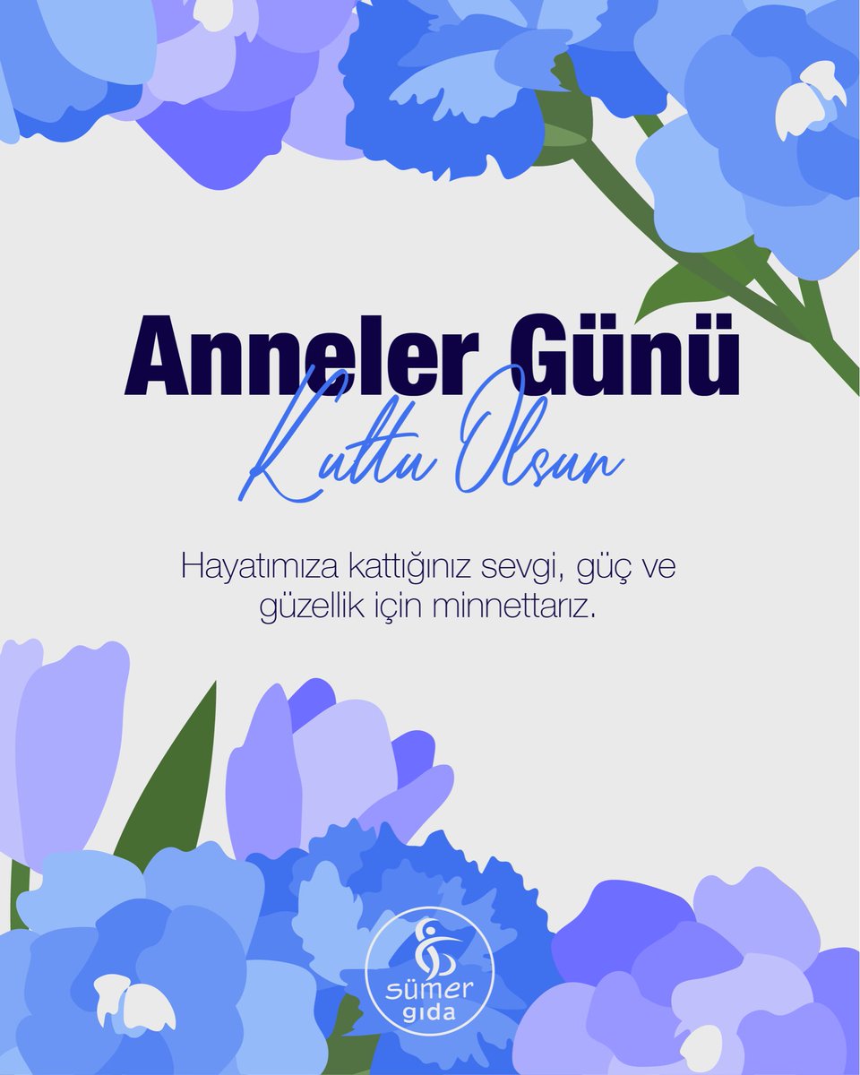 sumergidaas's tweet photo. Koşulsuz sevgileriyle ilham kaynağımız olan tüm annelerin Anneler Günü kutlu olsun.

#annelergünü #SümerGıda #mothersday https://t.co/nh6xjSPN1H