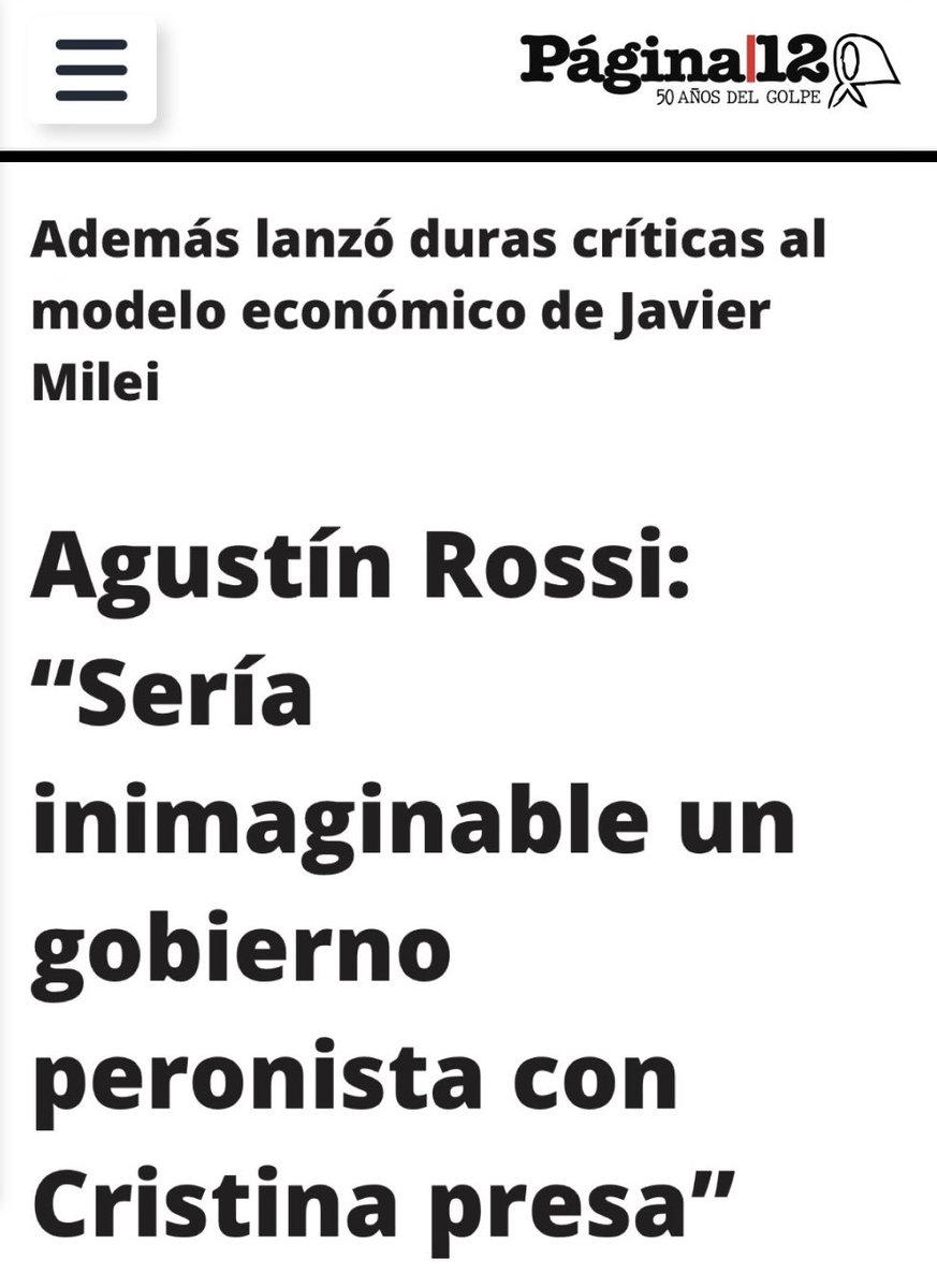 Agustín Rossi tweet media