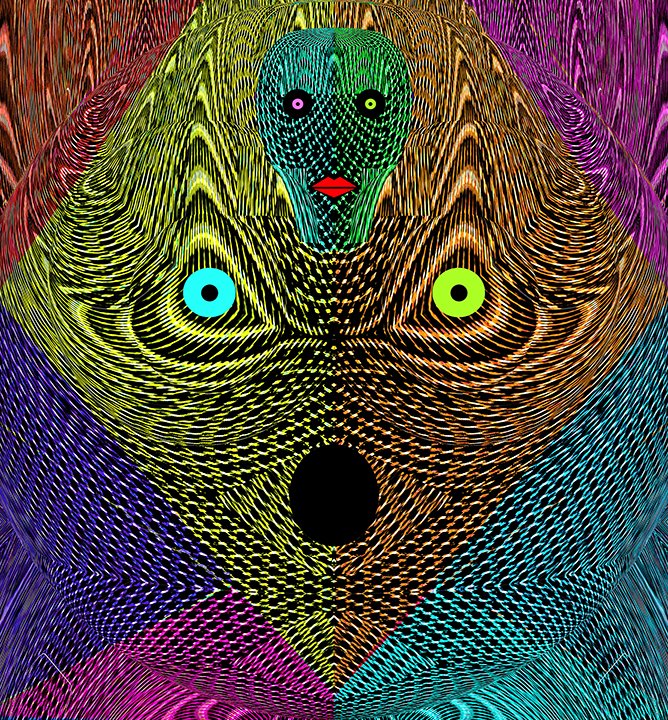 Earl Einhorn The Father of Fortran Generative Art tweet media