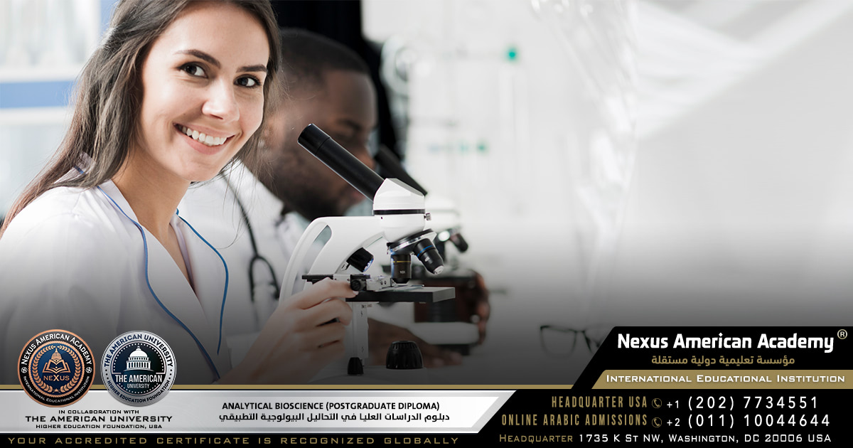 NexusAMAcademy's tweet photo. Analytical Bioscience (Postgraduate Diploma)
دبلوم الدراسات العليا في التحاليل البيولوجية التطبيقي
------
دبلوم الدراسات العليا في التحاليل البيولوجية التطبيقية: https://t.co/xW6jdI1qHv