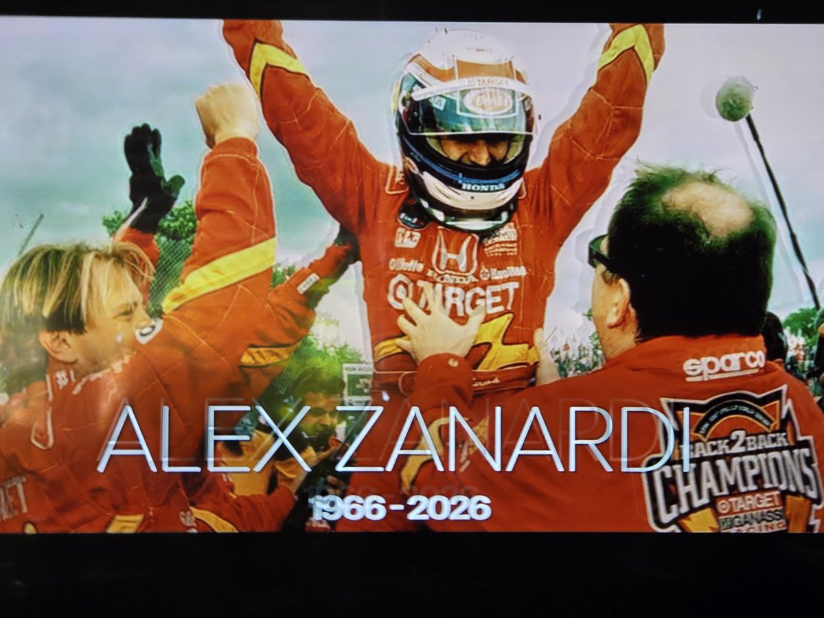 RoadTestRuss's tweet photo. Chip Ganassi, IndyCar and Fox did a terrific job on the tribute piece on the life of Alex Zanardi that aired prior to today's race. https://t.co/FMbjdP8uMn