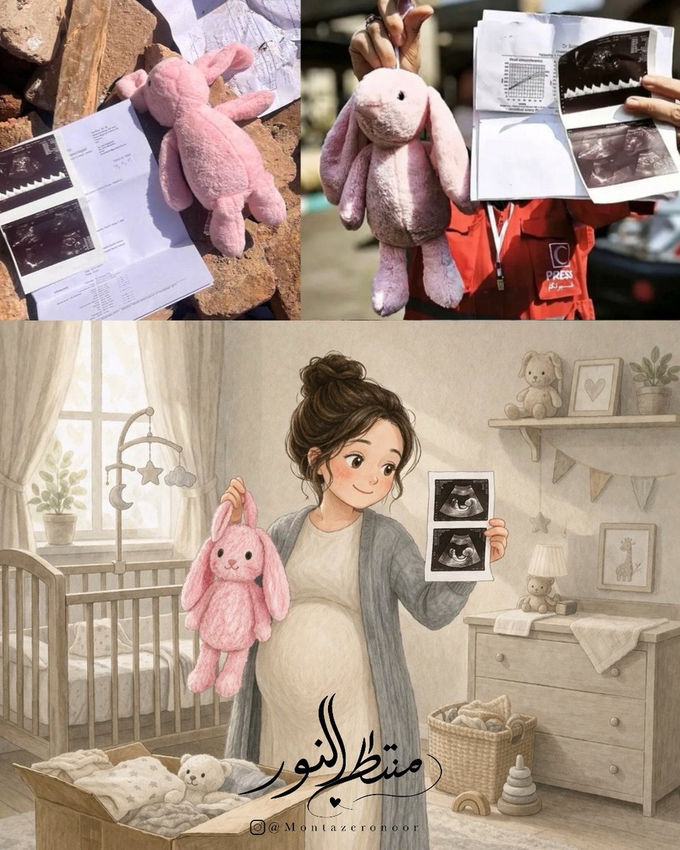 rend_ir's tweet photo. One day, tell her the story of how, while you were pregnant, you still supported a government that killed Iranian children with missiles — how pregnant women were torn apart, how mothers lost their babies before they could even hold them, and how innocent newborns were buried beneath the ruins of war.