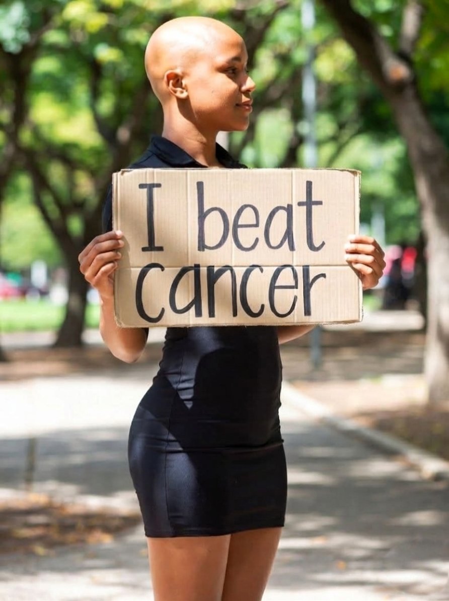 I beat cancer 
No one like me 😔🥺