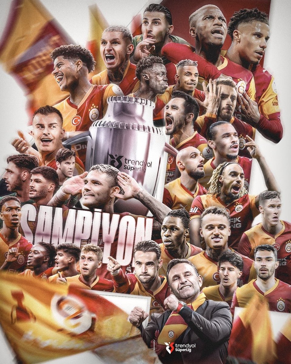 sinemvet08's tweet photo. Şampiyon GALATASARAY 💛❤️

 #DOMİN4SYON https://t.co/Xt0KZtzFRS